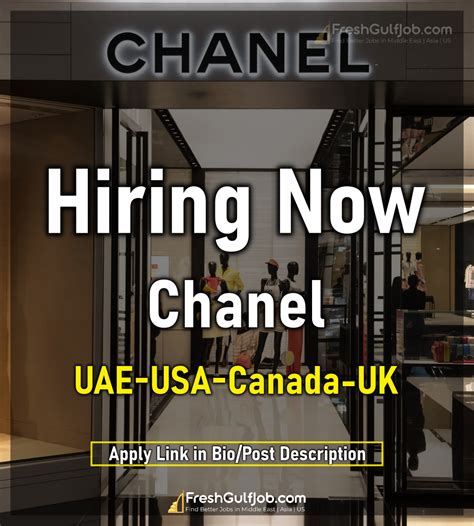 chanel boots jobs|Chanel job description.